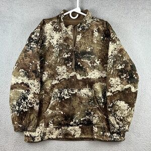 TrueTimber TrueSuede High Pile LateRun Pullover Strata Camo Mens XL Hunting